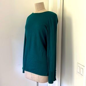 Chico’s Pullover Teal Sweater